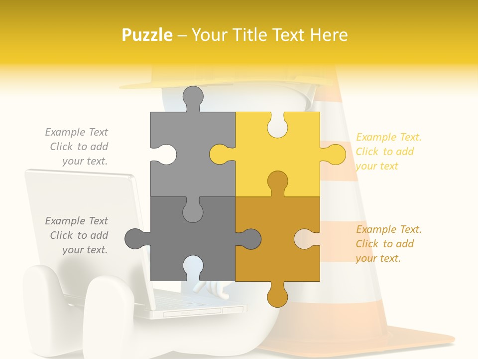 Sign Humor Technology PowerPoint Template