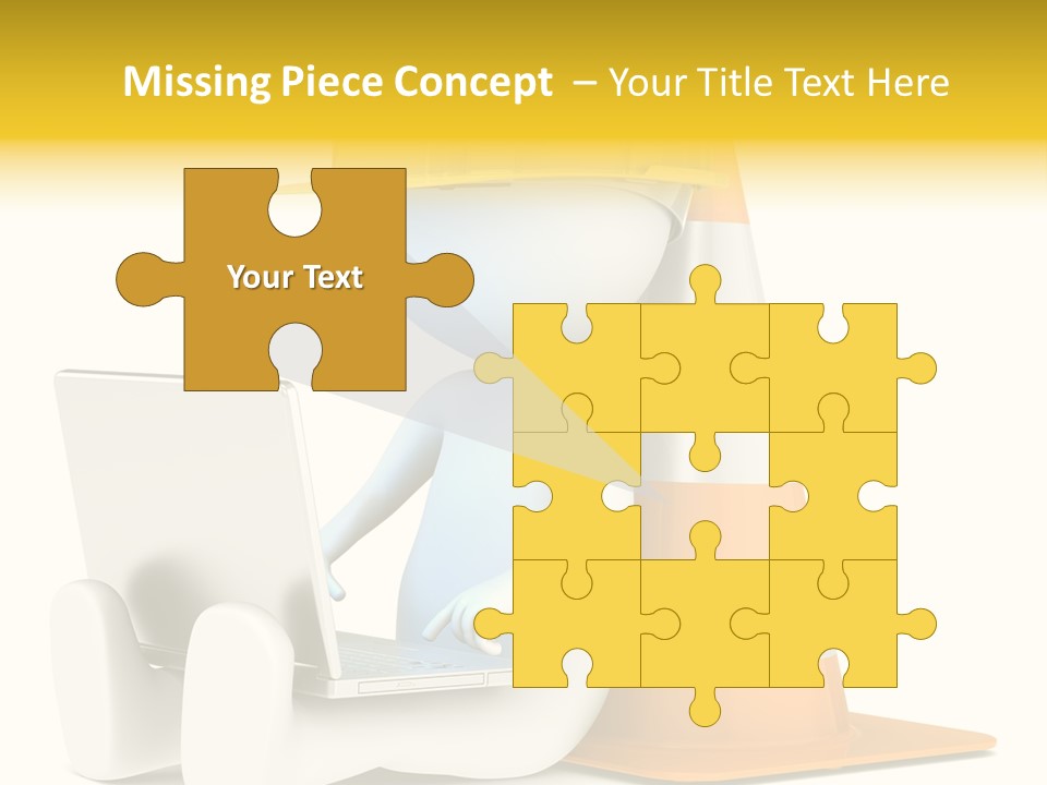 Sign Humor Technology PowerPoint Template