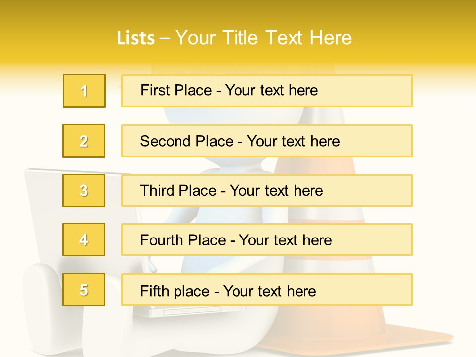 Sign Humor Technology PowerPoint Template