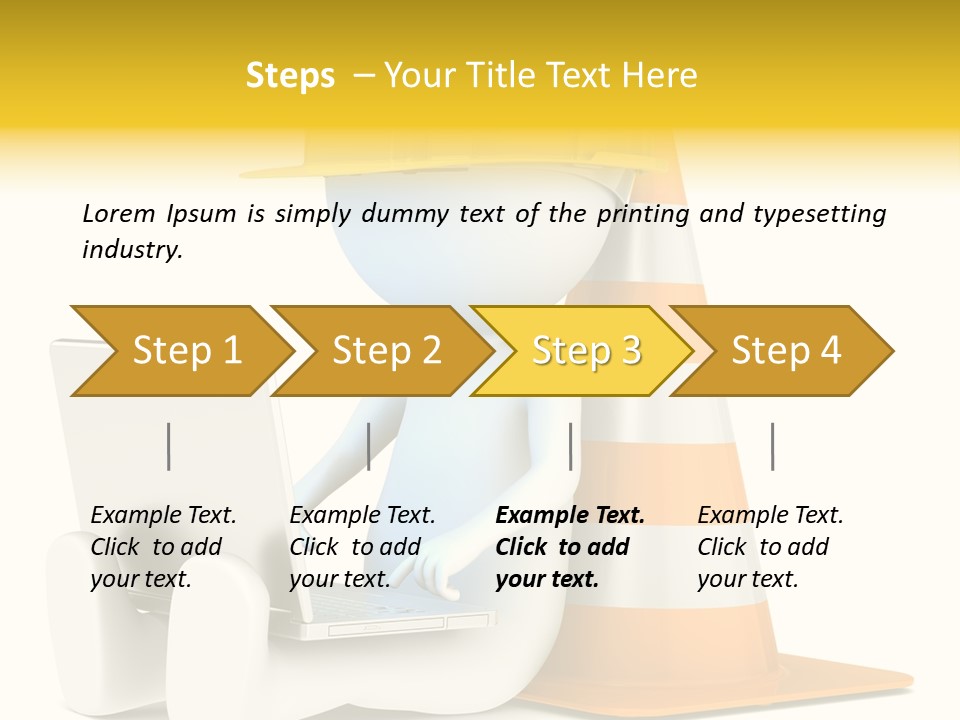 Sign Humor Technology PowerPoint Template