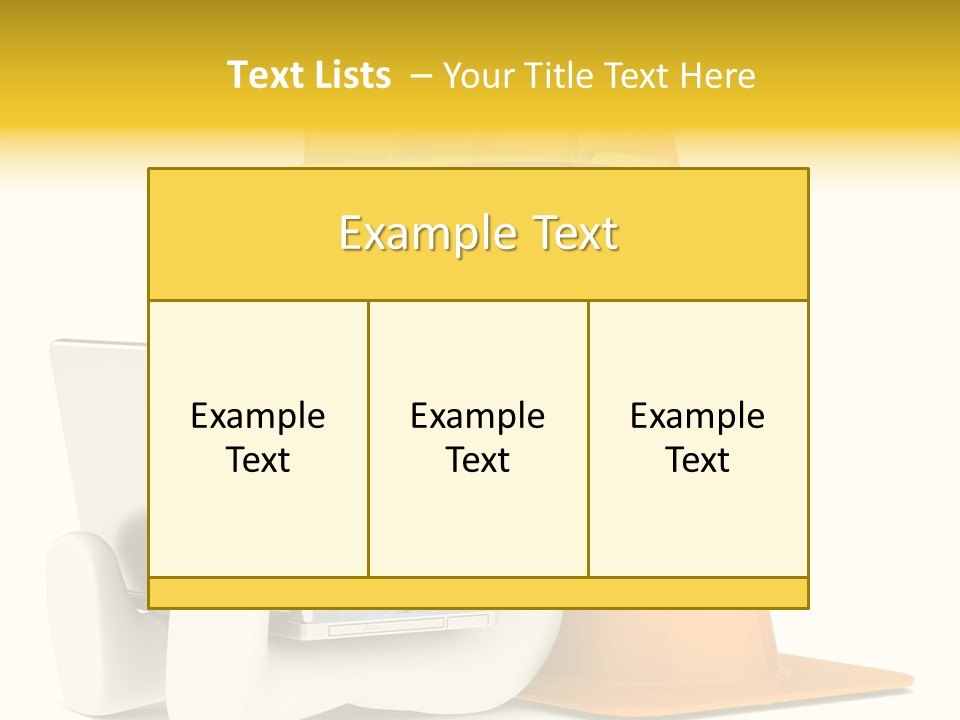 Sign Humor Technology PowerPoint Template