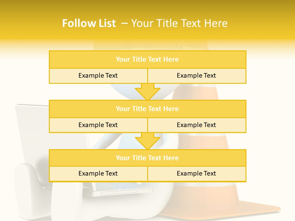 Sign Humor Technology PowerPoint Template