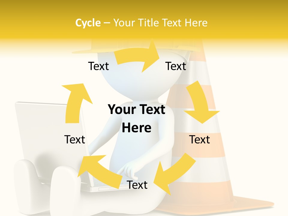 Sign Humor Technology PowerPoint Template