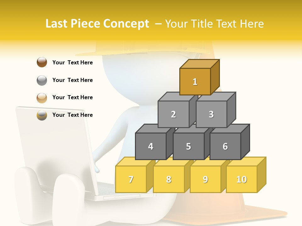 Sign Humor Technology PowerPoint Template