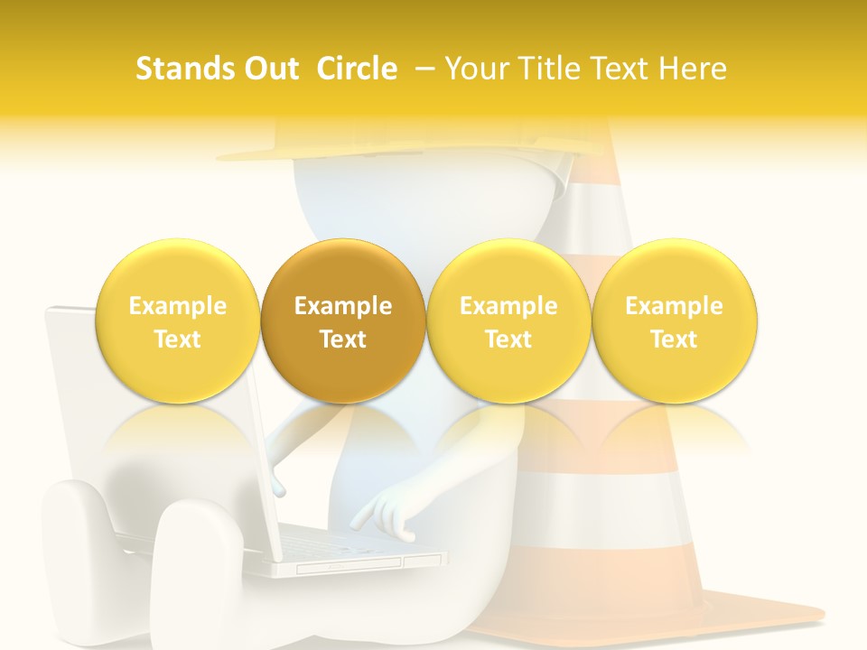 Sign Humor Technology PowerPoint Template