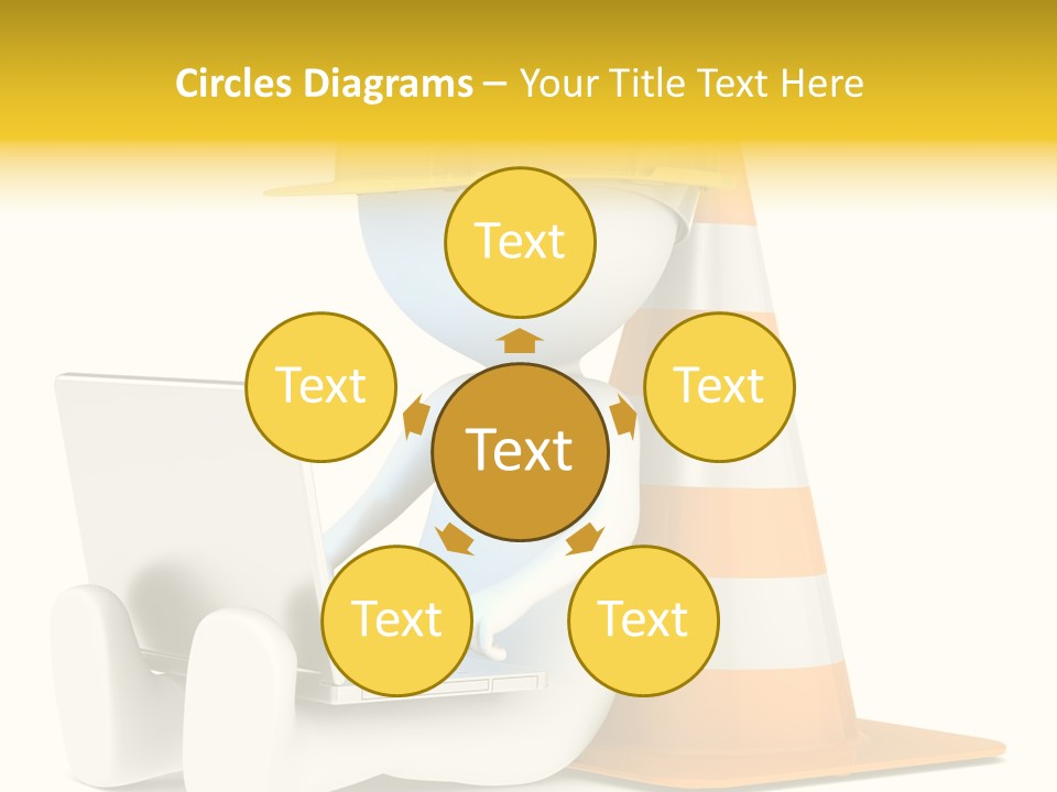 Sign Humor Technology PowerPoint Template