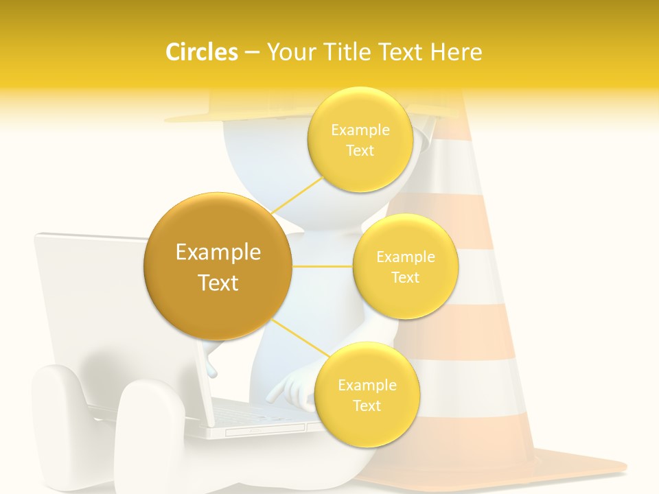 Sign Humor Technology PowerPoint Template