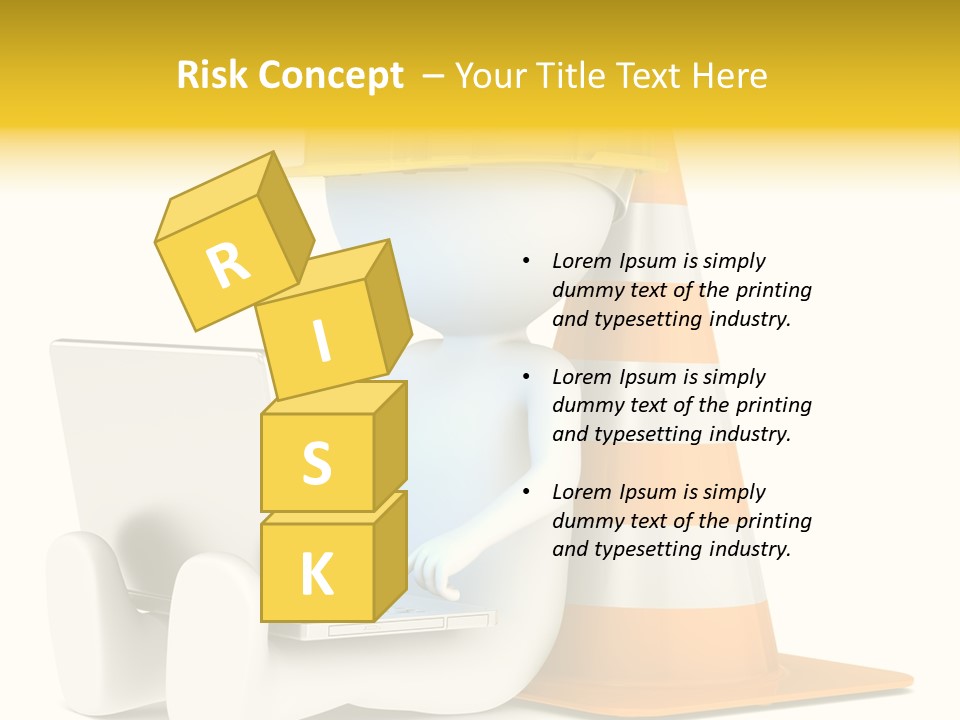 Sign Humor Technology PowerPoint Template