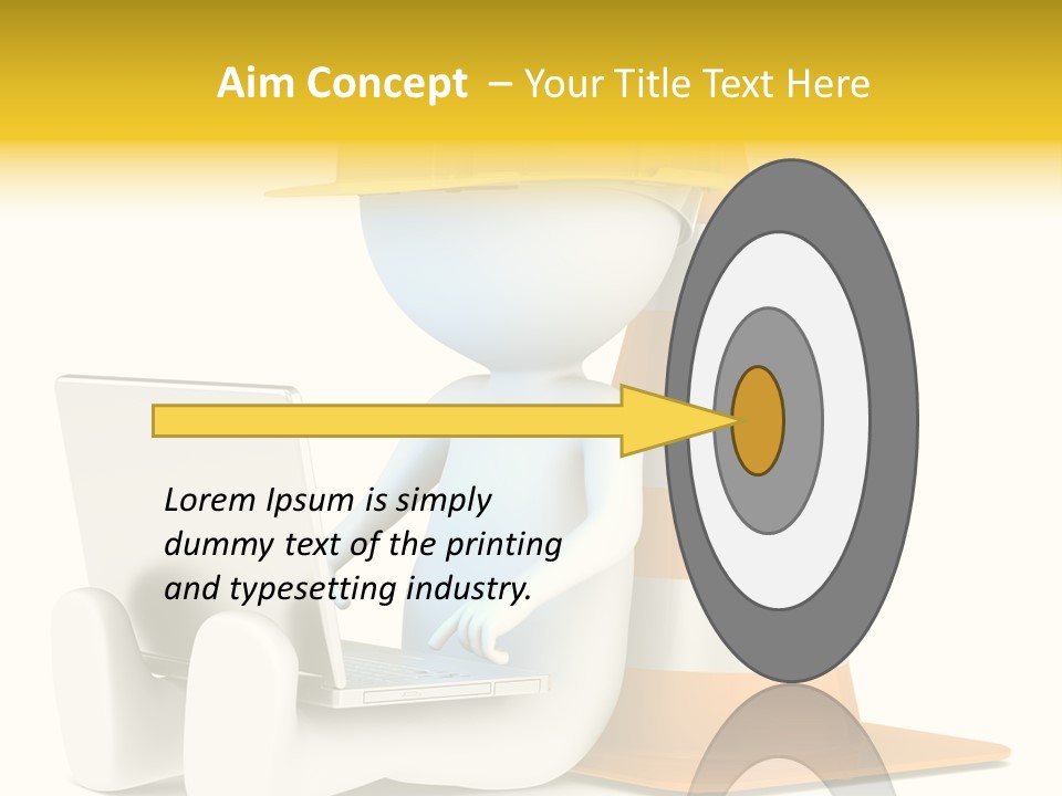 Sign Humor Technology PowerPoint Template