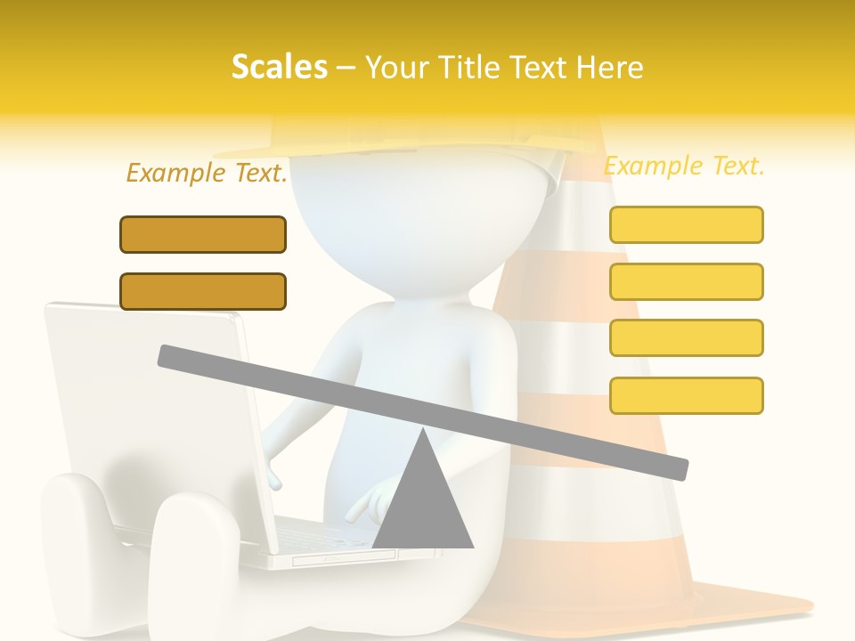 Sign Humor Technology PowerPoint Template