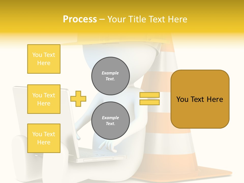 Sign Humor Technology PowerPoint Template