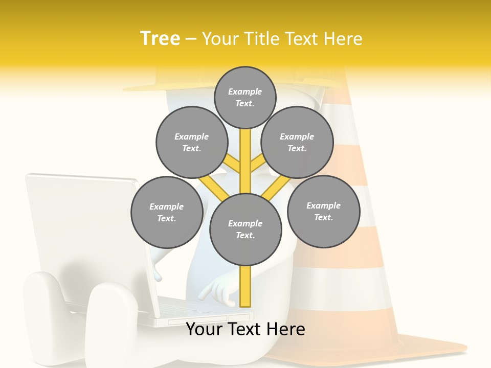 Sign Humor Technology PowerPoint Template