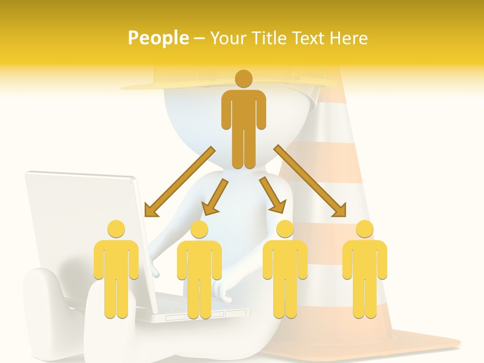 Sign Humor Technology PowerPoint Template