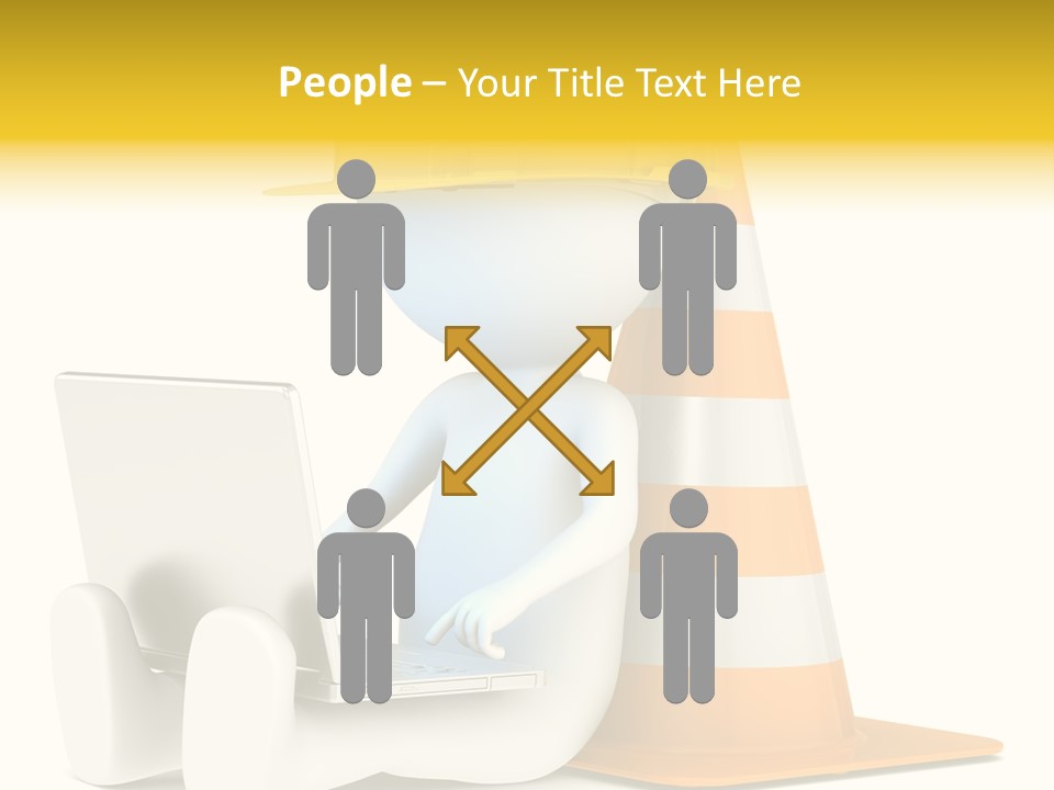 Sign Humor Technology PowerPoint Template