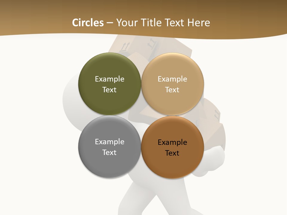 3D Boxes PowerPoint Template