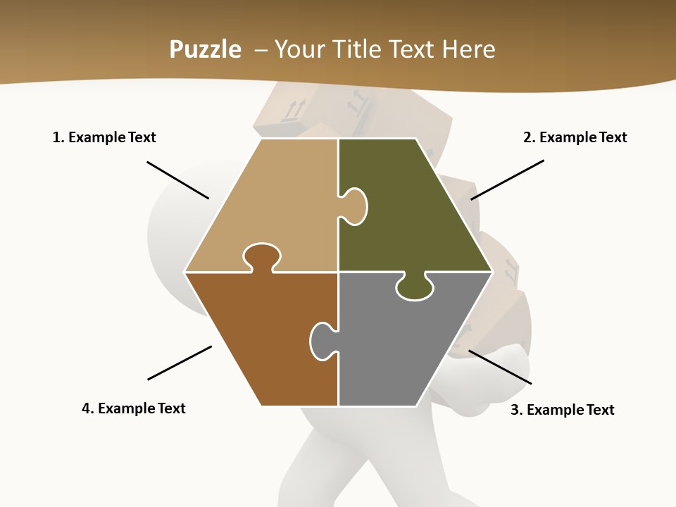 3D Boxes PowerPoint Template