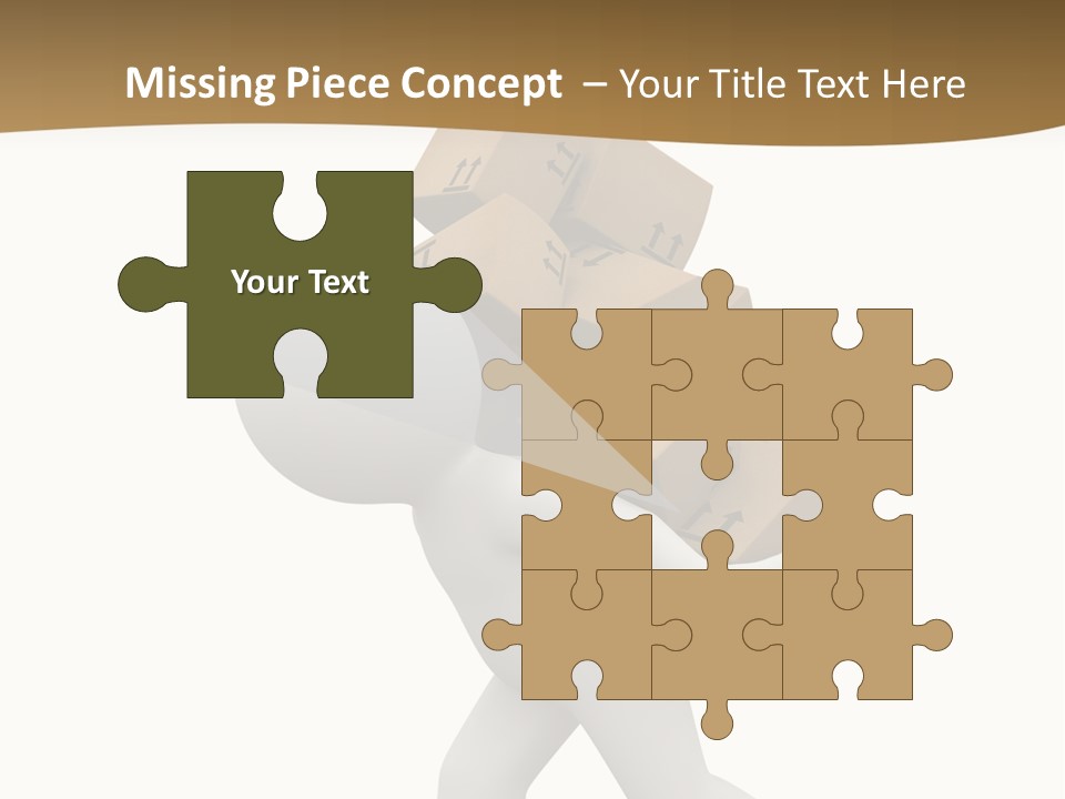 3D Boxes PowerPoint Template