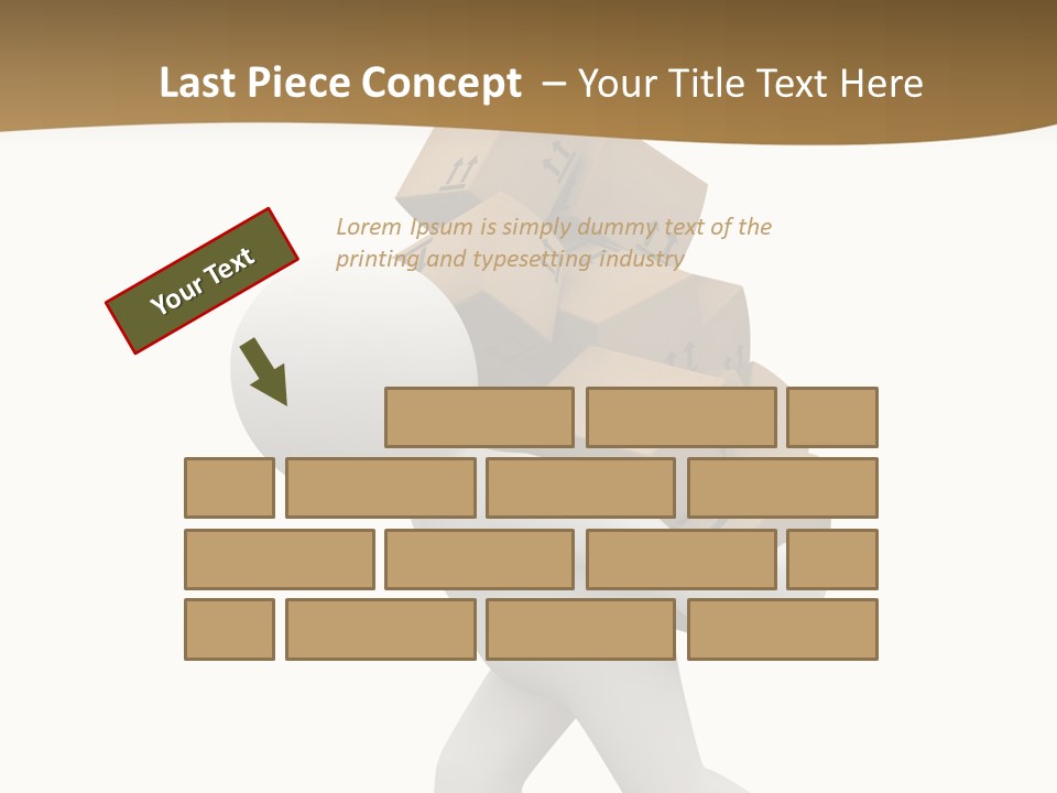 3D Boxes PowerPoint Template