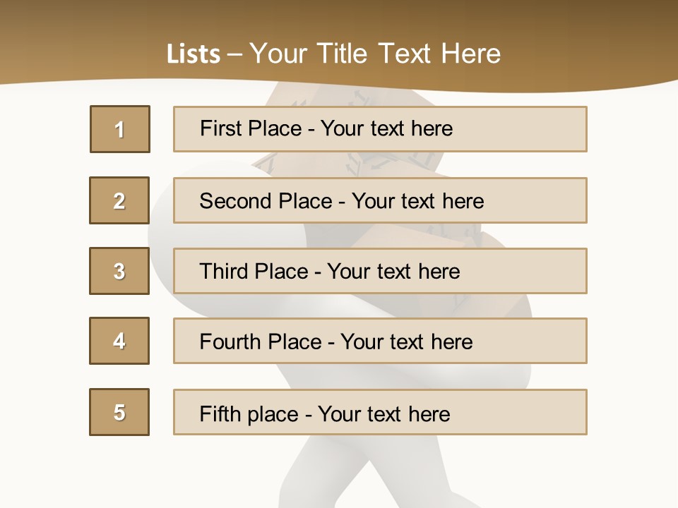 3D Boxes PowerPoint Template