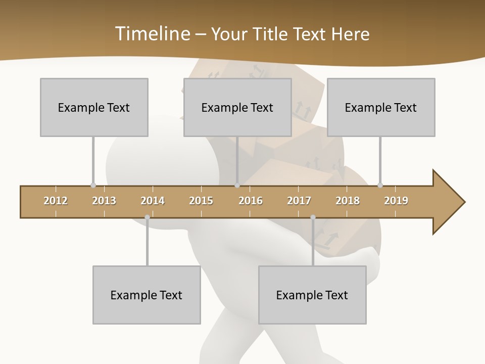 3D Boxes PowerPoint Template