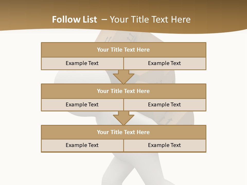 3D Boxes PowerPoint Template