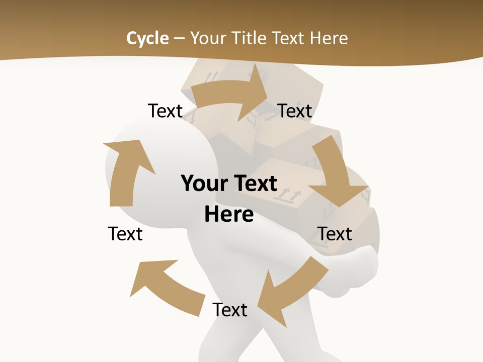 3D Boxes PowerPoint Template