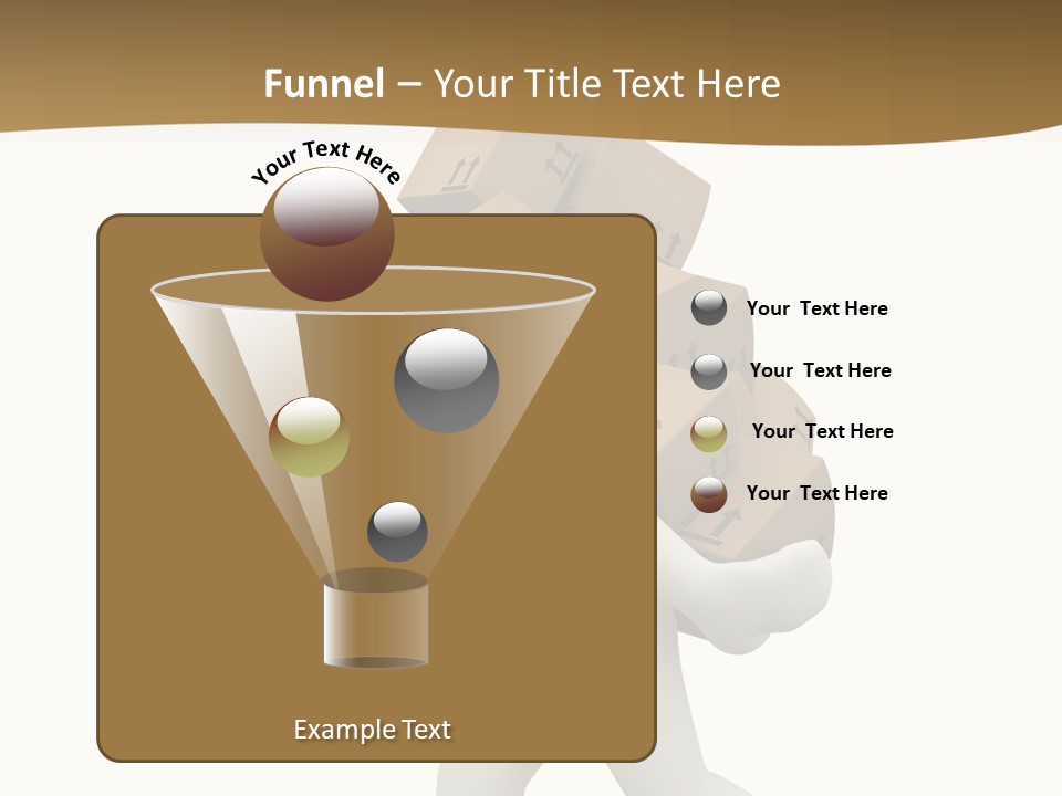 3D Boxes PowerPoint Template
