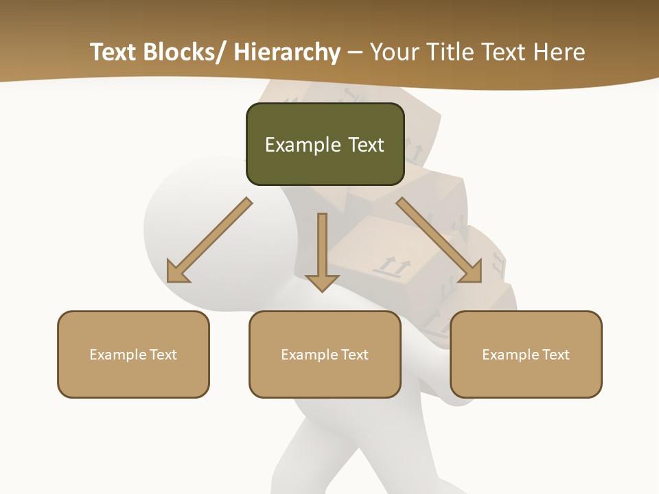 3D Boxes PowerPoint Template