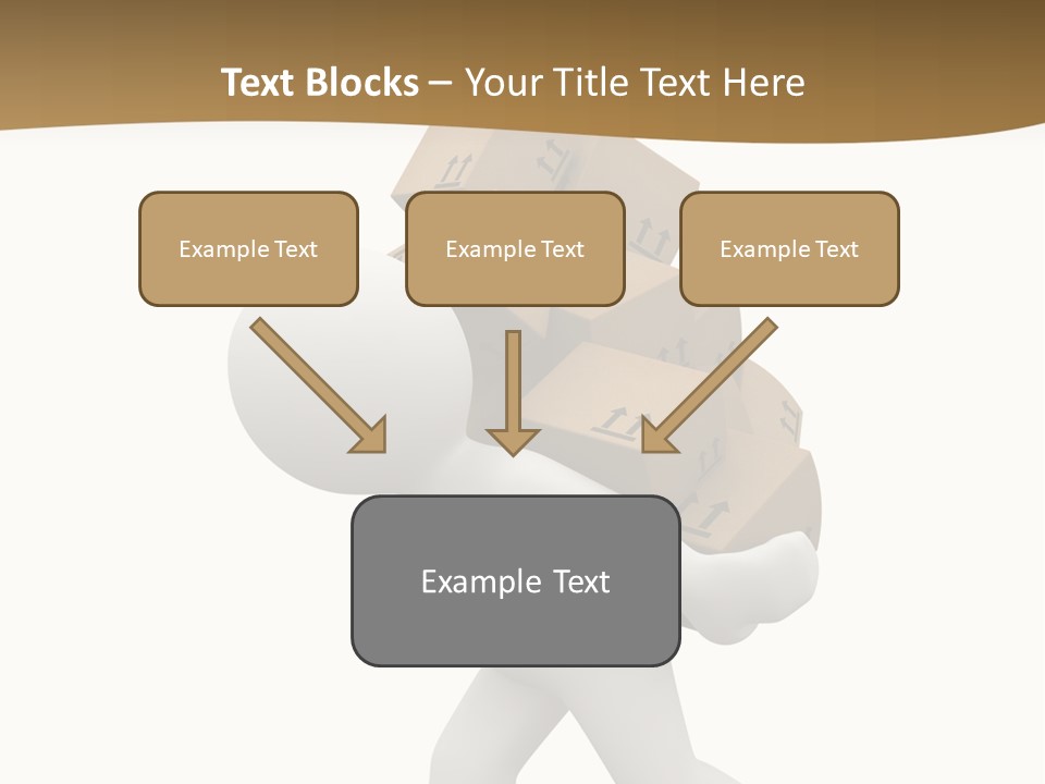 3D Boxes PowerPoint Template