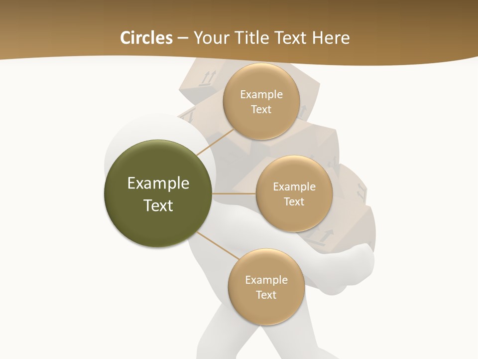 3D Boxes PowerPoint Template