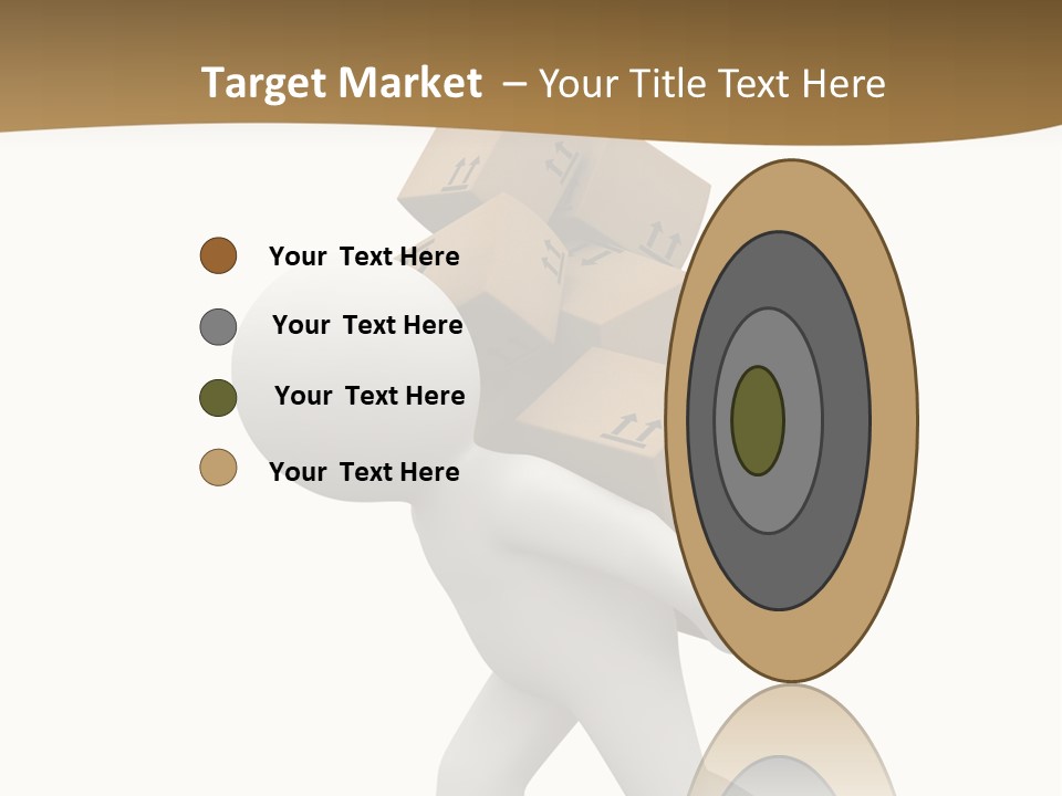 3D Boxes PowerPoint Template