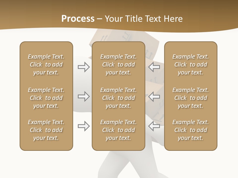 3D Boxes PowerPoint Template