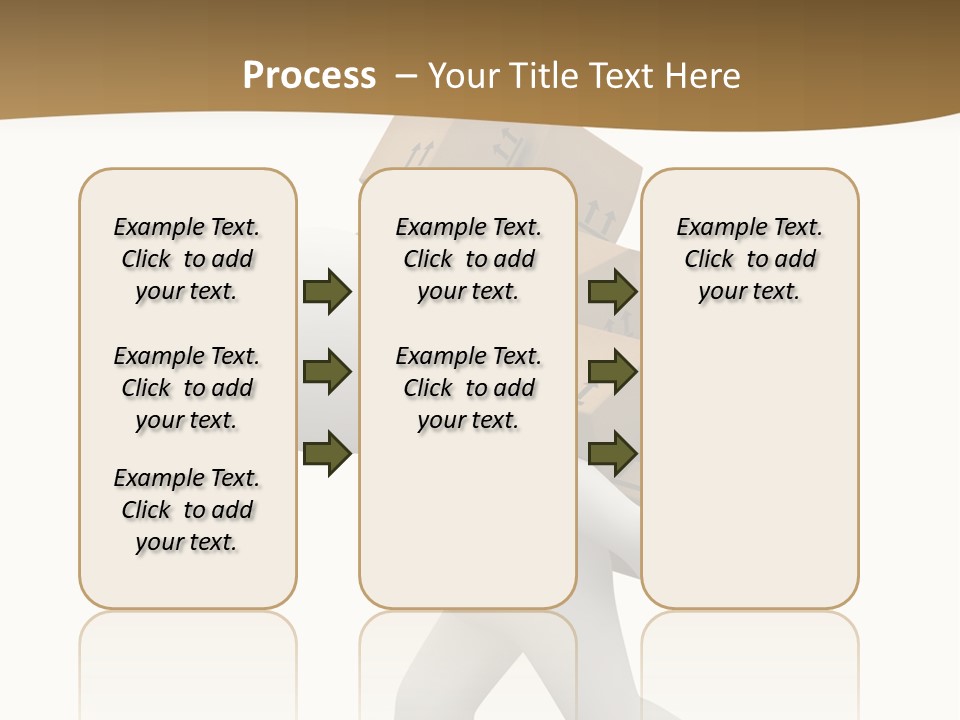 3D Boxes PowerPoint Template