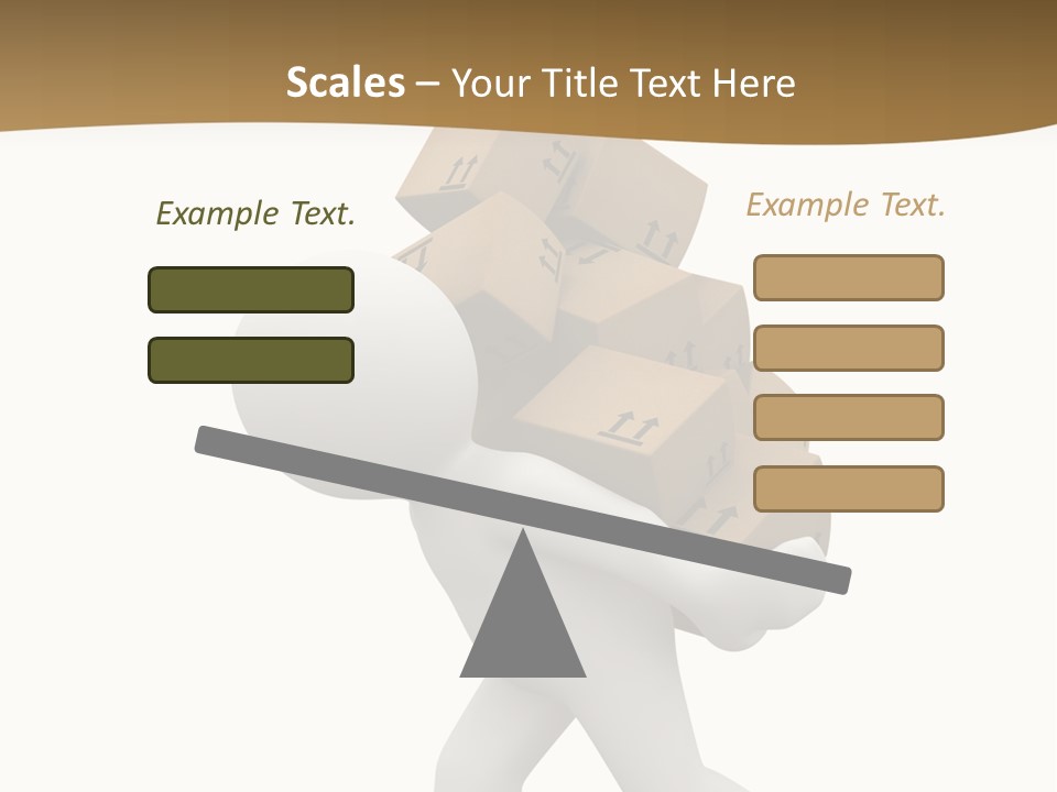 3D Boxes PowerPoint Template