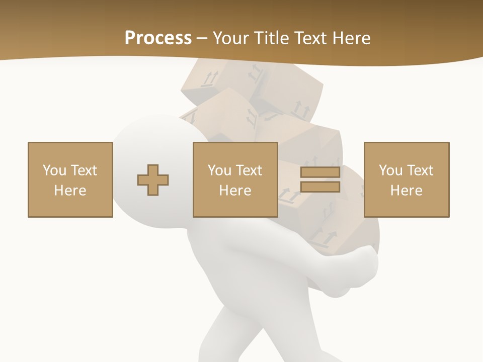 3D Boxes PowerPoint Template