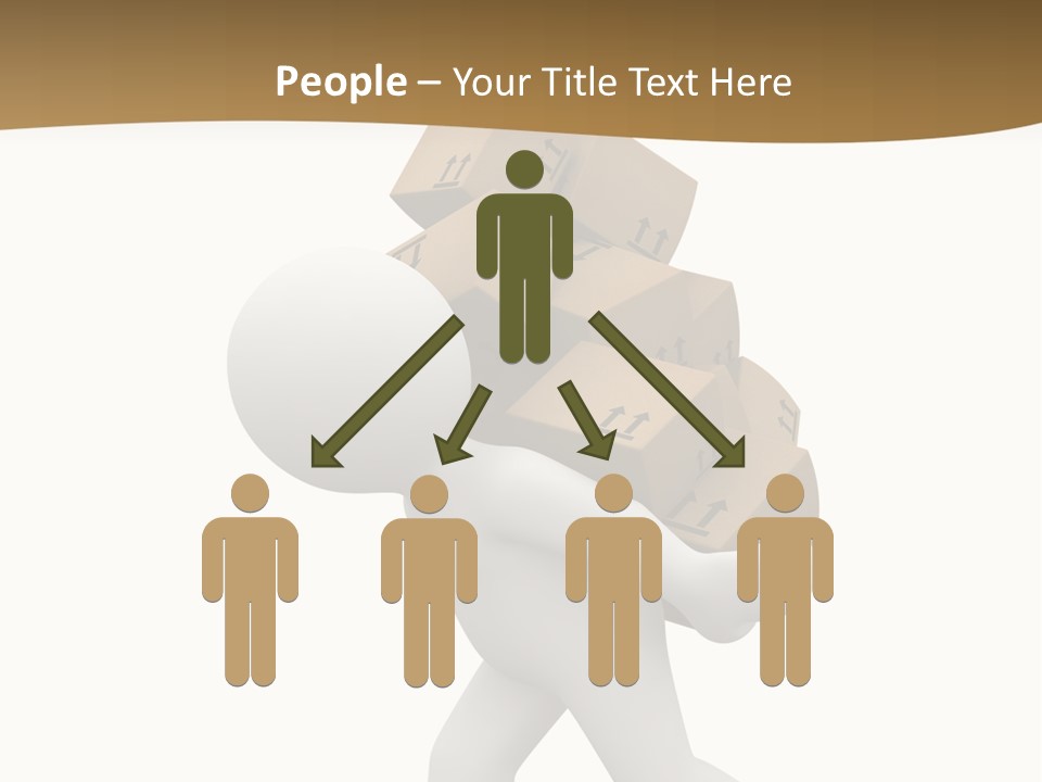 3D Boxes PowerPoint Template