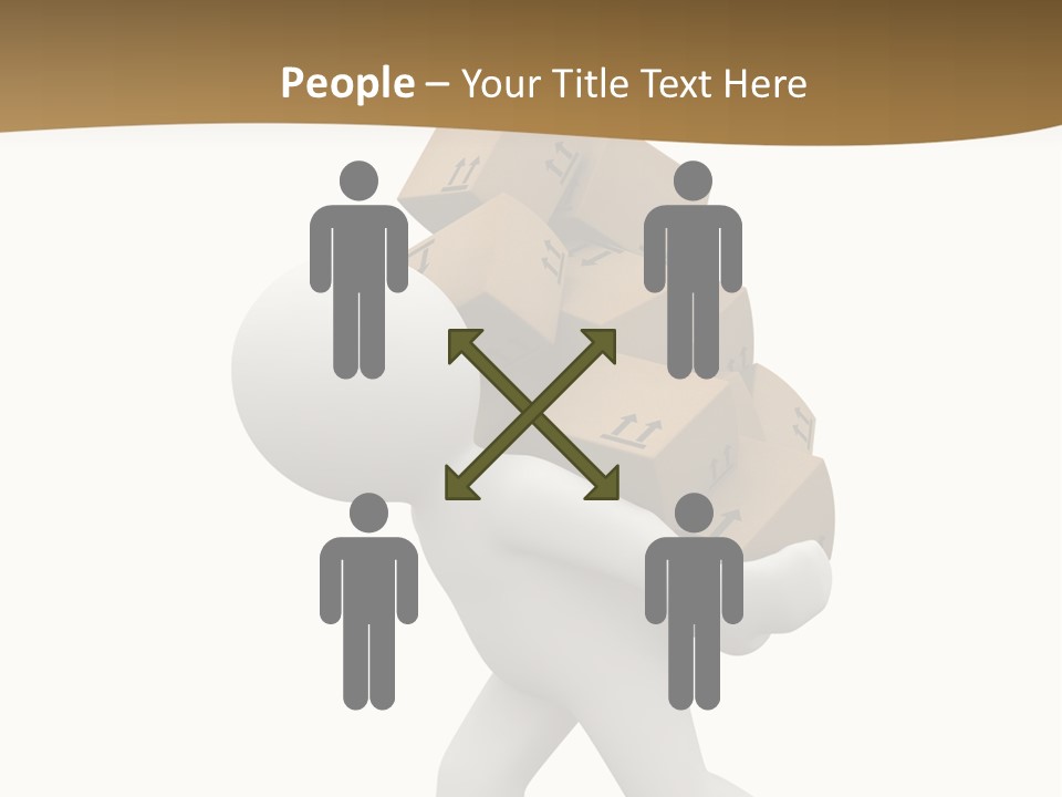 3D Boxes PowerPoint Template