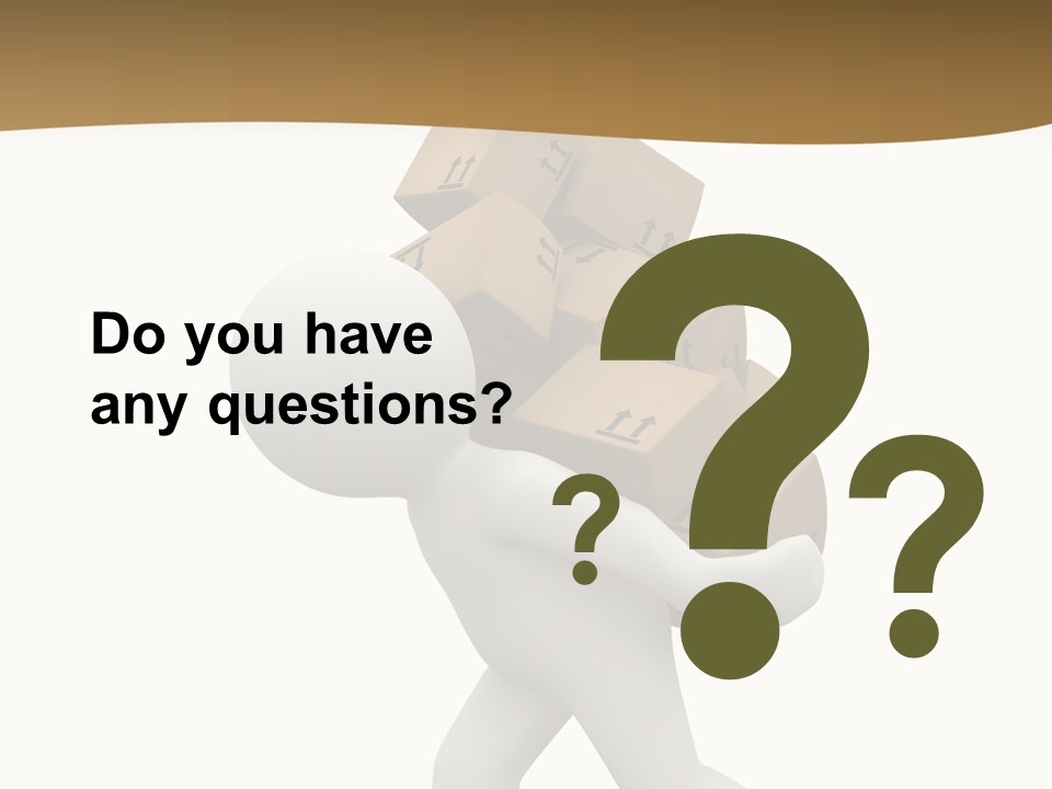 3D Boxes PowerPoint Template