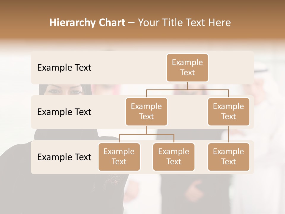 Ethnic  Busuinessmen PowerPoint Template