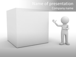 Presentation Hands Show PowerPoint Template