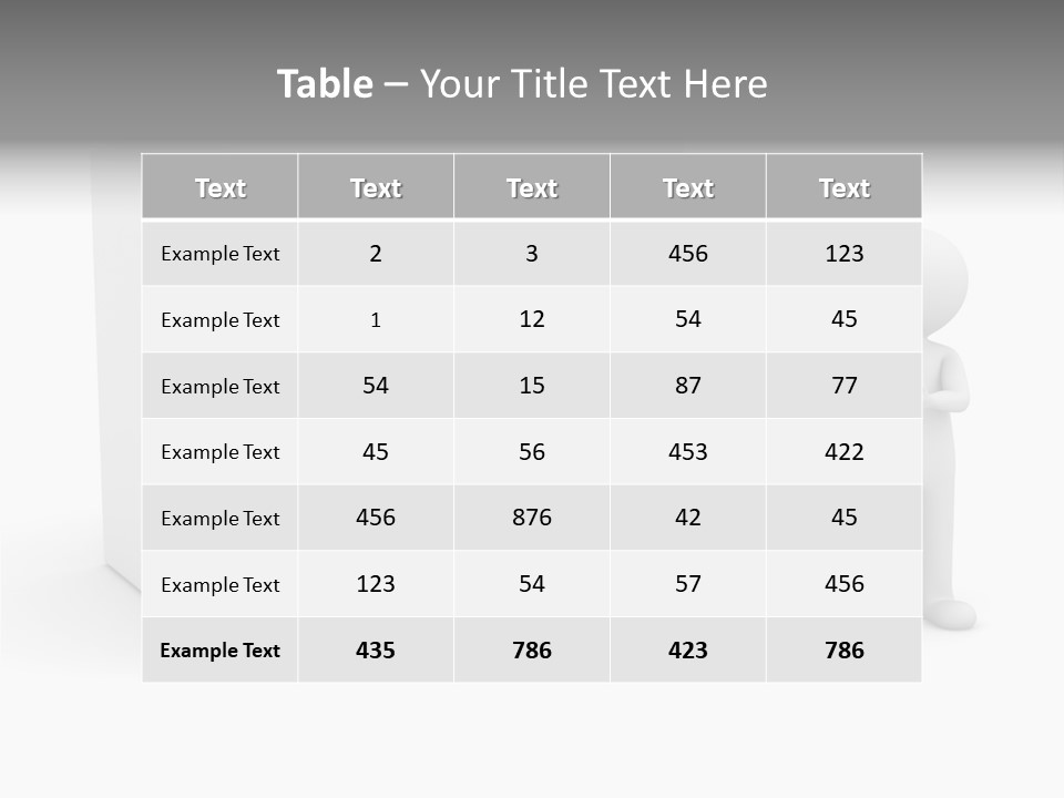 Presentation Hands Show PowerPoint Template