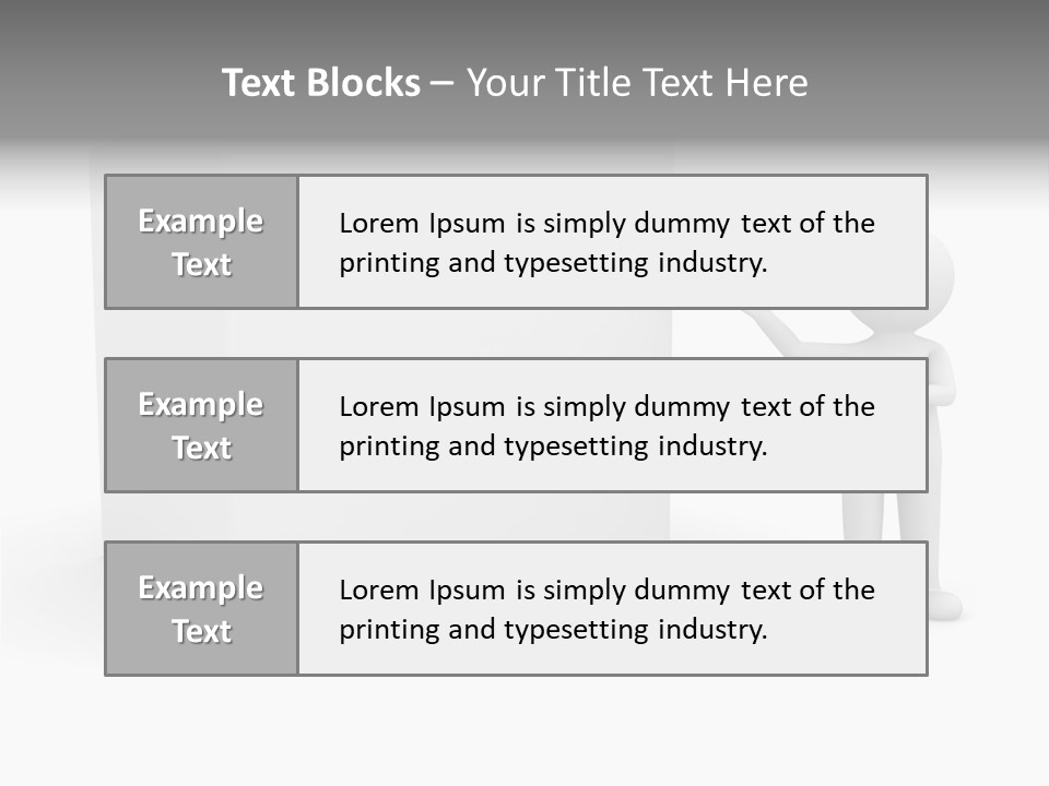 Presentation Hands Show PowerPoint Template