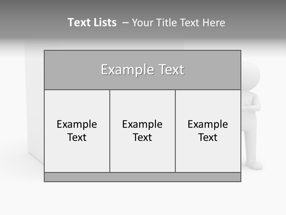 Presentation Hands Show PowerPoint Template