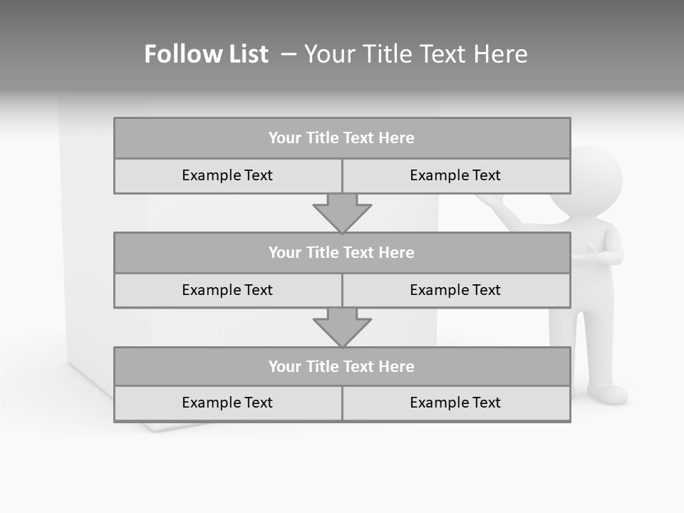 Presentation Hands Show PowerPoint Template