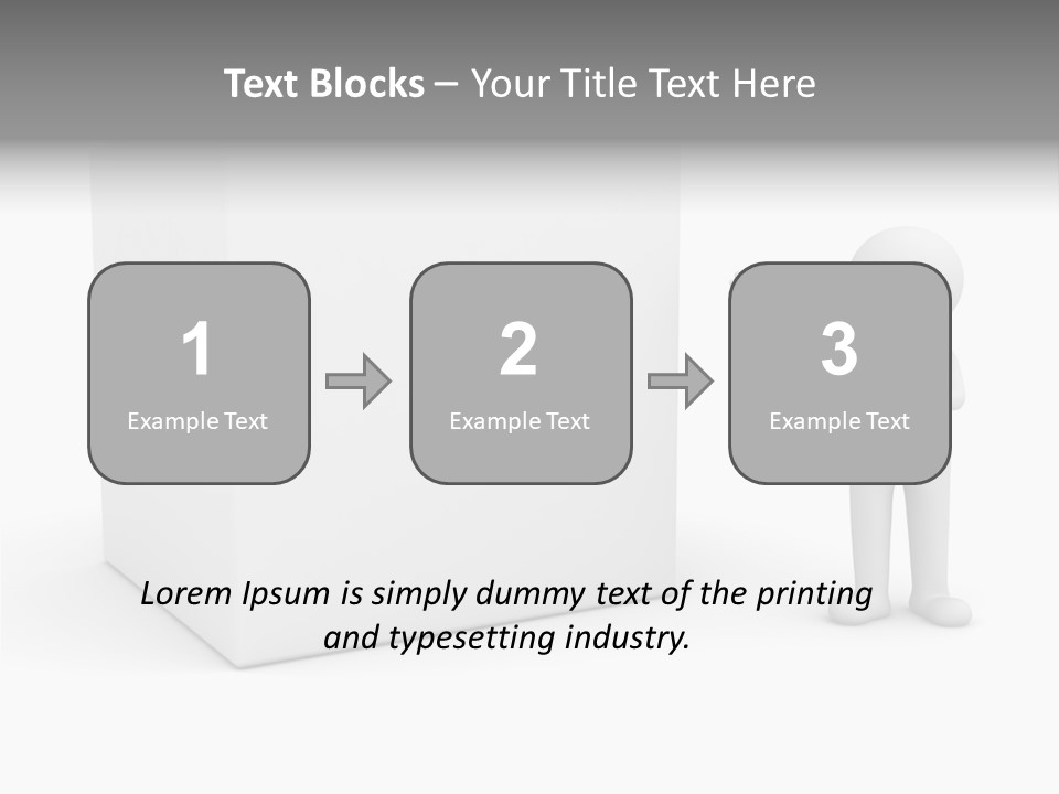 Presentation Hands Show PowerPoint Template