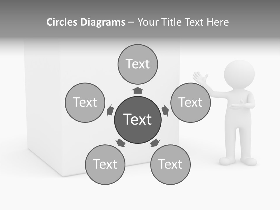 Presentation Hands Show PowerPoint Template