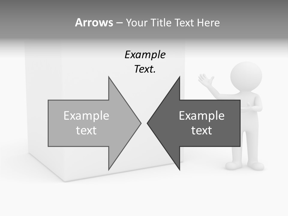 Presentation Hands Show PowerPoint Template