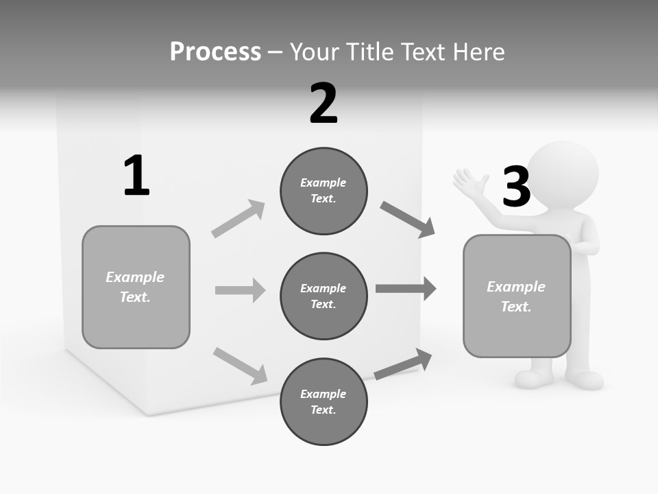 Presentation Hands Show PowerPoint Template