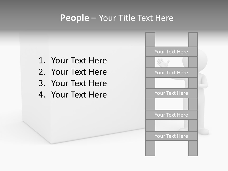 Presentation Hands Show PowerPoint Template