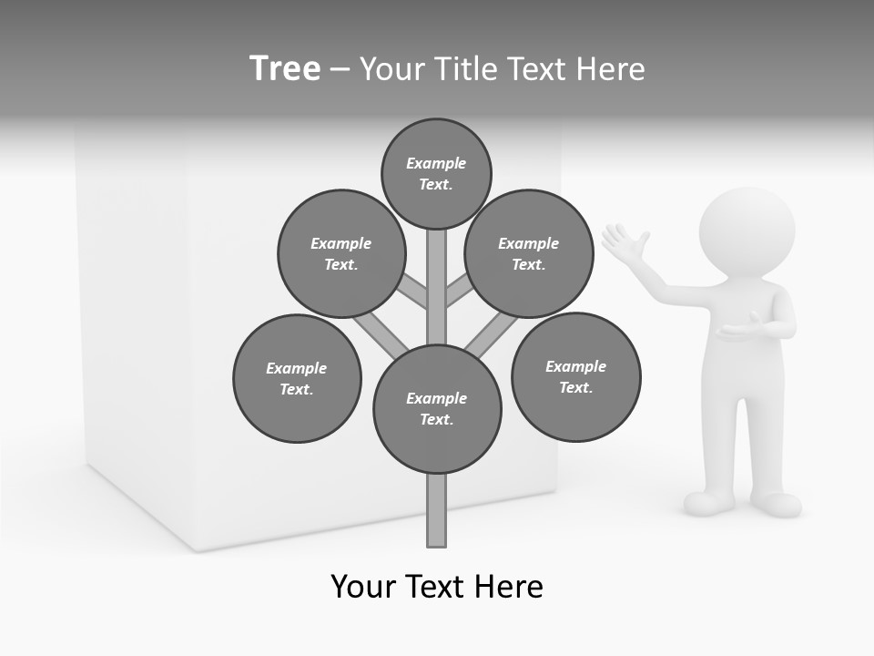 Presentation Hands Show PowerPoint Template